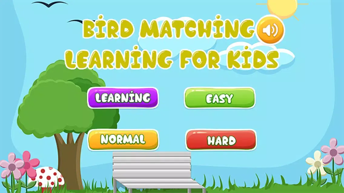 Tangkapan skrin bird matching learning for kids - puzzles animals