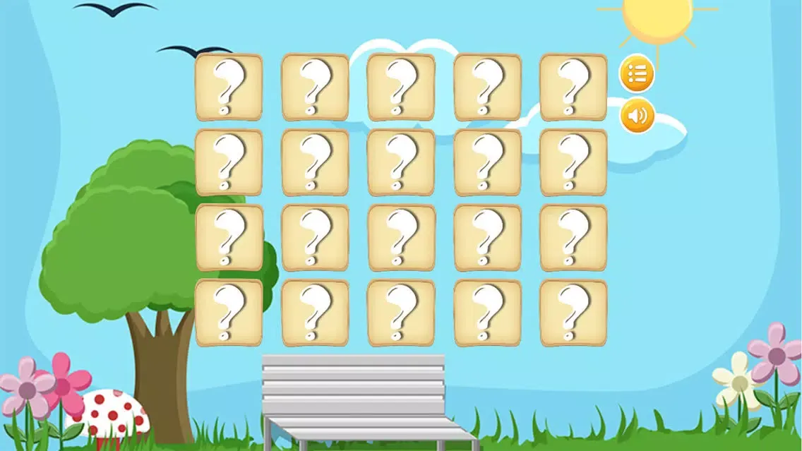 Tangkapan skrin bird matching learning for kids - puzzles animals