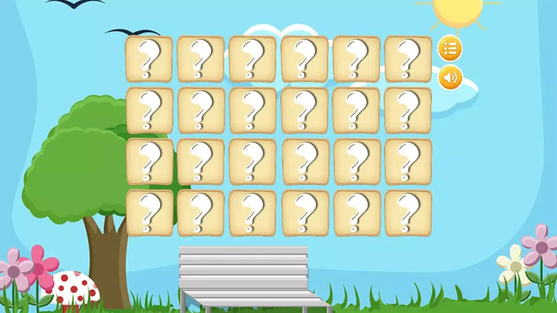 Tangkapan skrin bird matching learning for kids - puzzles animals