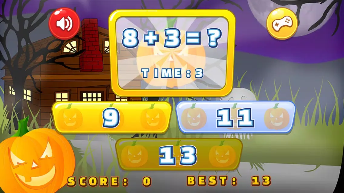 صور Math Halloween Number for kids - Add Subtract math