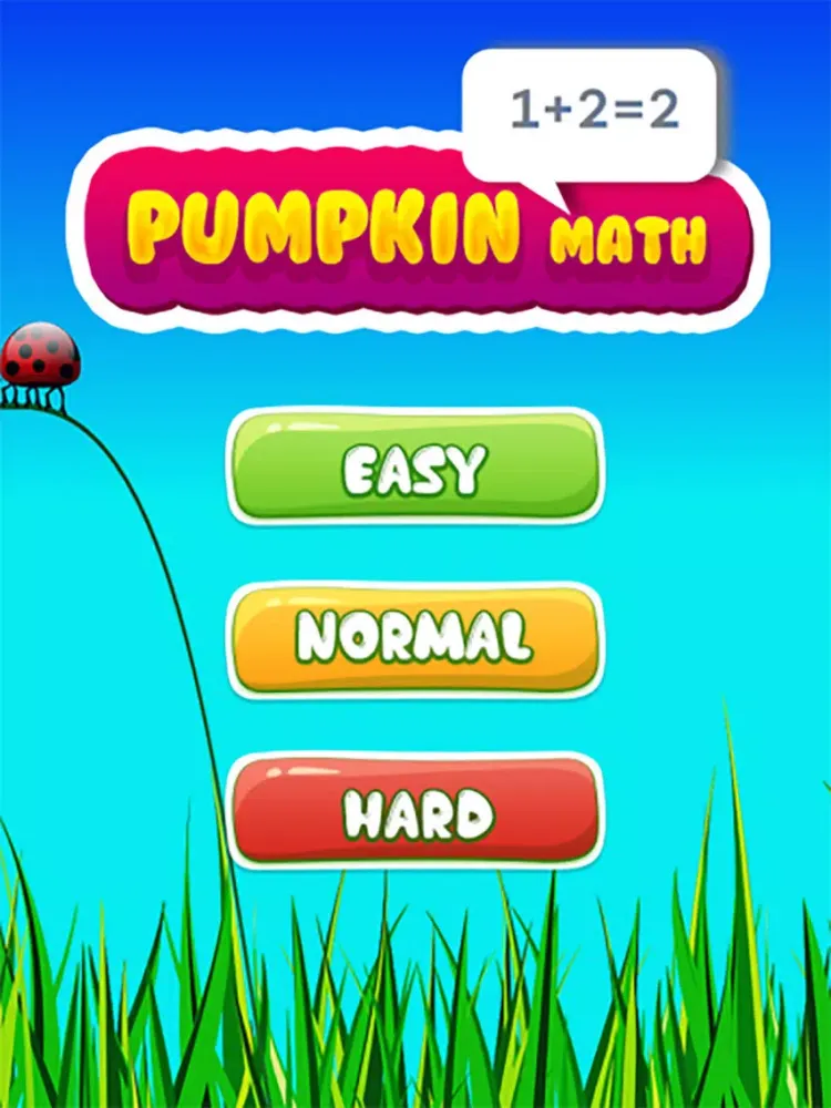 Pumpkin Math Think Answer True or False iPad  سکرین شاٹس