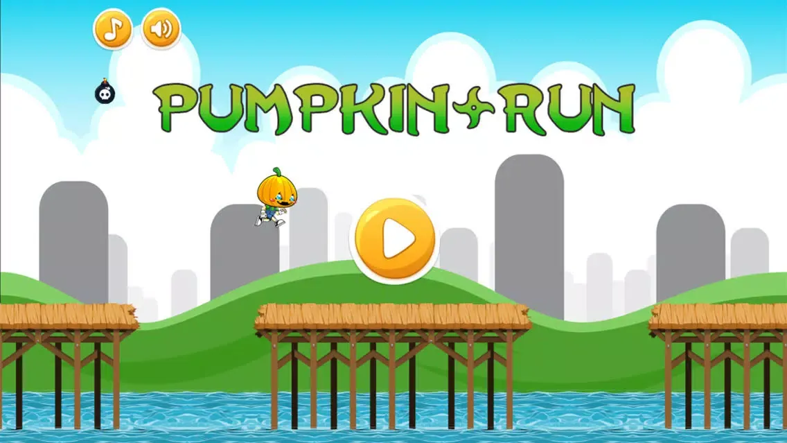 Capturas de tela do Halloween Pumpkin Run Endless