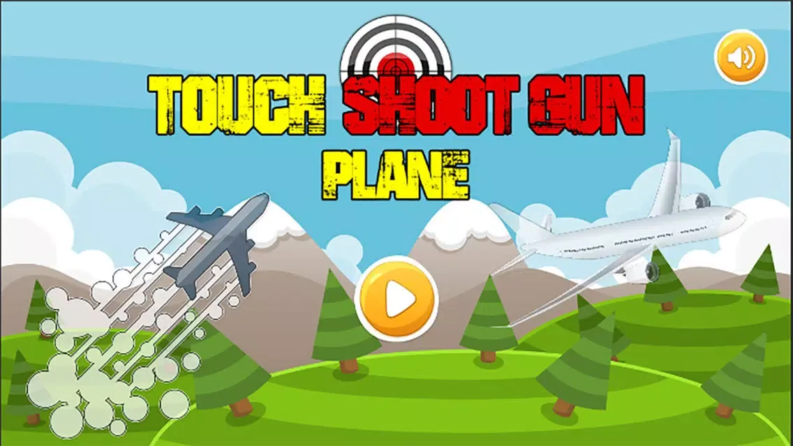 Touch shoot gun plane - free kids game স্ক্রিনশট