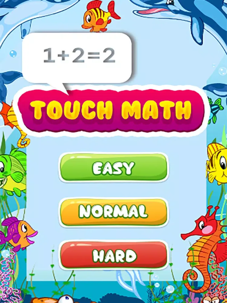 Touch Math Think Answer True or False - Learning iPad  سکرین شاٹس