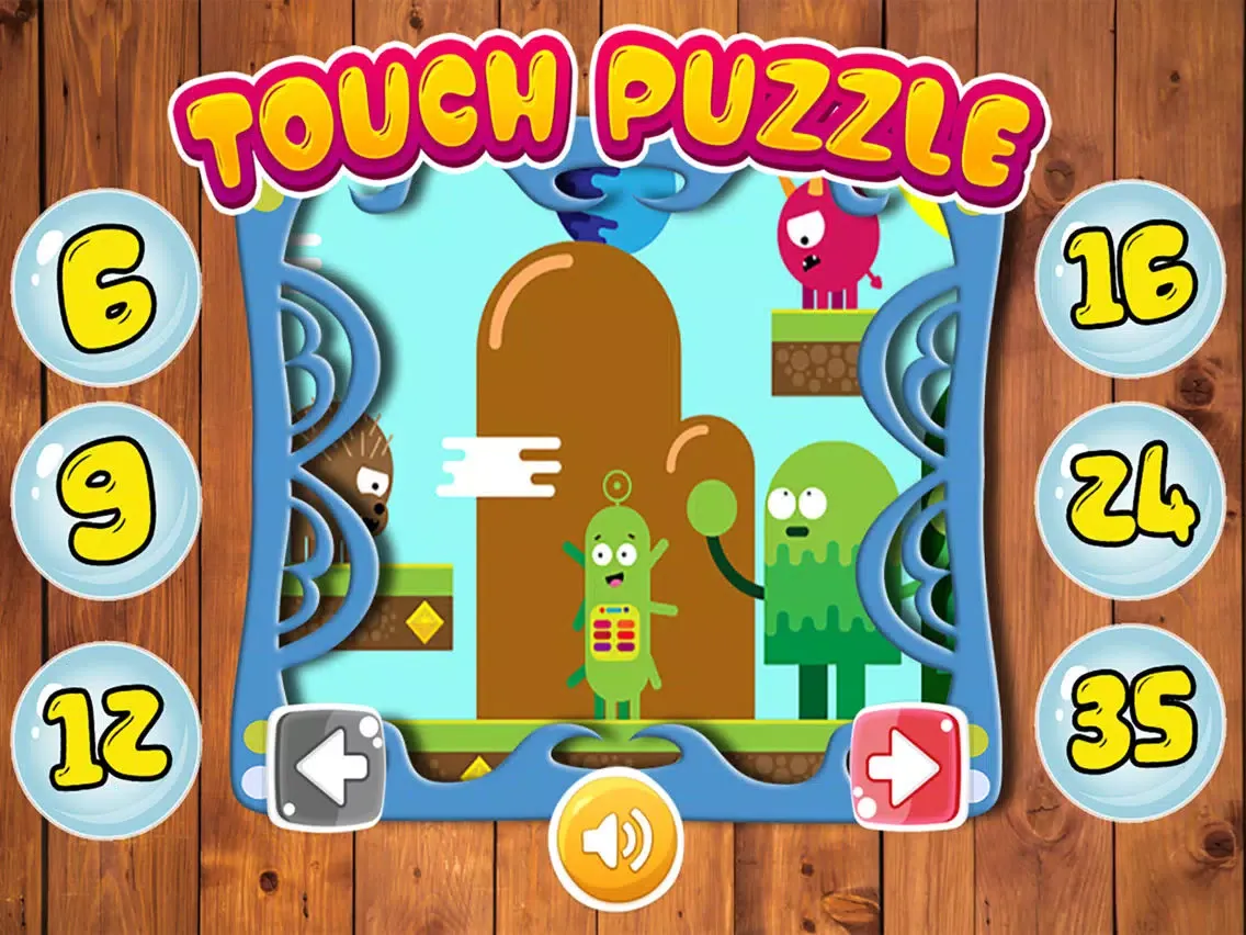 Touch Puzzle for kids - jigsaw images is Puzzle iPad  Screenshots