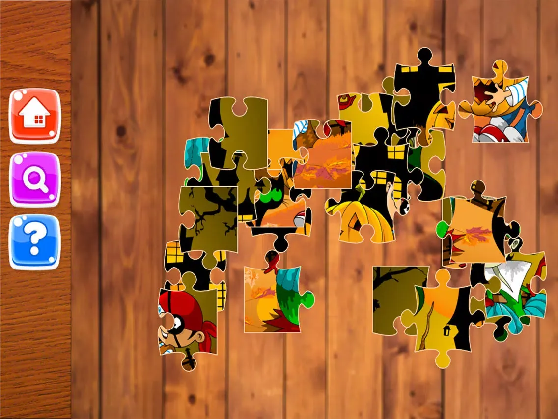 Touch Puzzle for kids - jigsaw images is Puzzle iPad  Screenshots