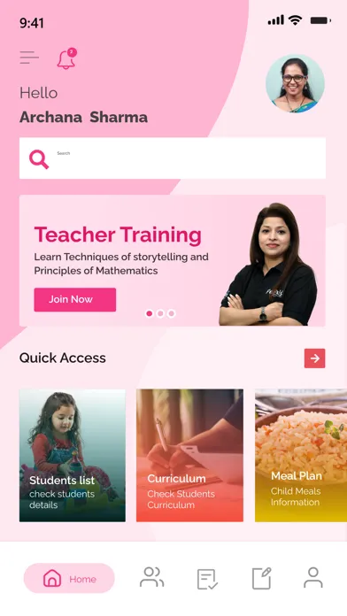 Petals Teacher Connect Screenshots