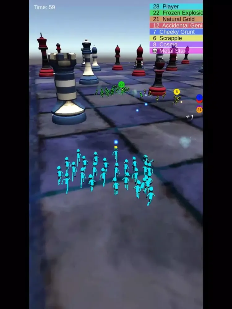 Capturas de pantalla de Crowd Wars.io iPad 