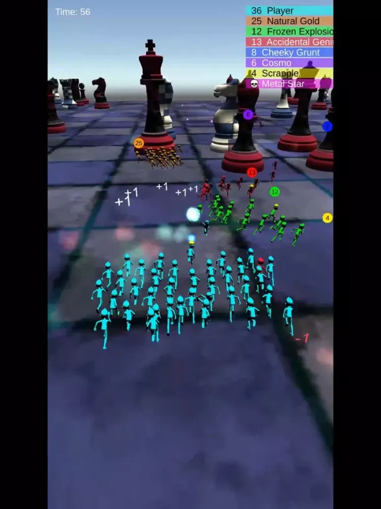 Capturas de pantalla de Crowd Wars.io iPad 