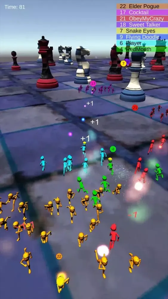 Capturas de pantalla de Crowd Wars.io