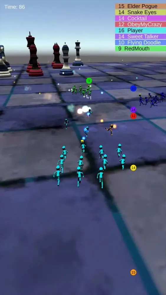 Capturas de pantalla de Crowd Wars.io