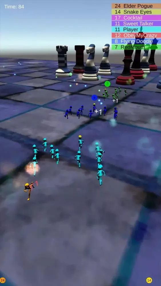 Capturas de pantalla de Crowd Wars.io