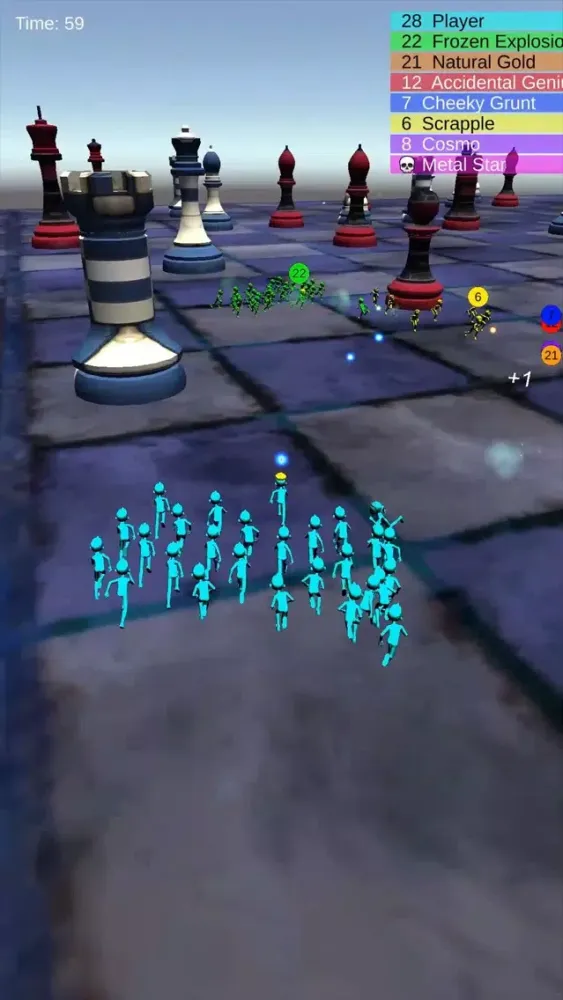 Capturas de pantalla de Crowd Wars.io