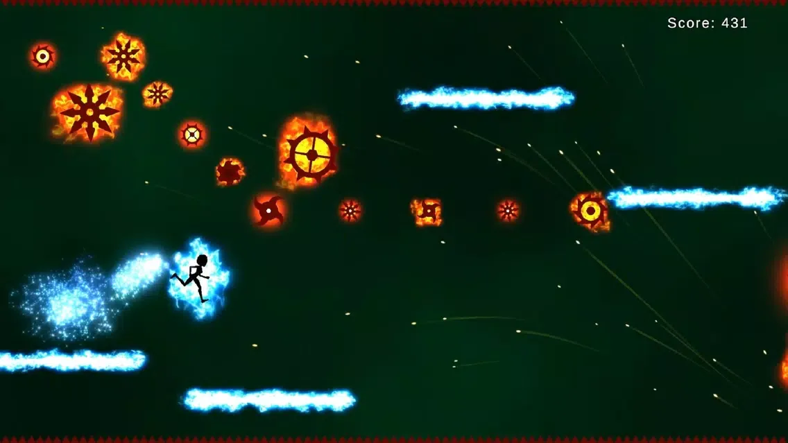 ภาพหน้าจอของ Jumpy Spells