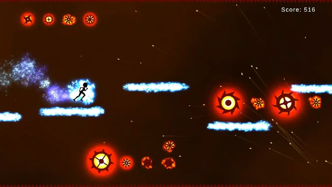 ภาพหน้าจอของ Jumpy Spells