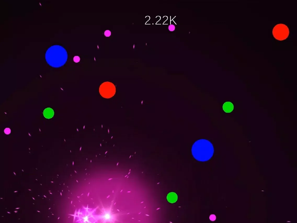 Capturas de tela do Laser VS Ball iPad 