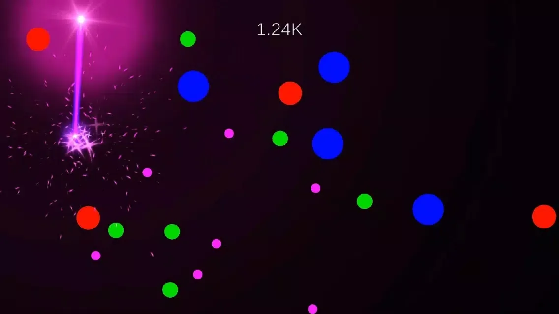 Capturas de tela do Laser VS Ball