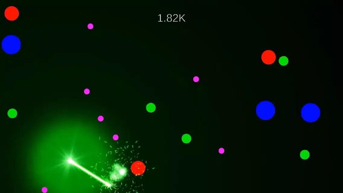 Capturas de tela do Laser VS Ball