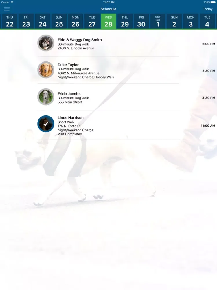 Pet Check: Staff iPad  سکرین شاٹس