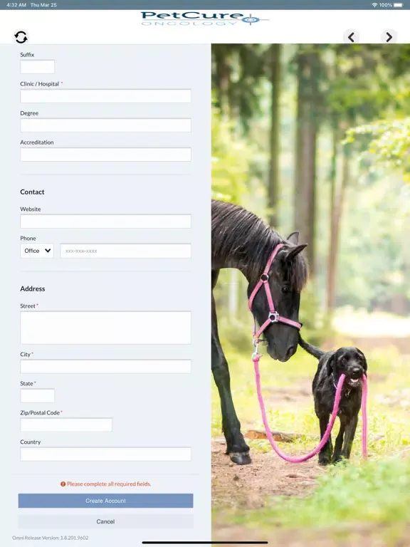 PetCure Partners iPad  스크린샷