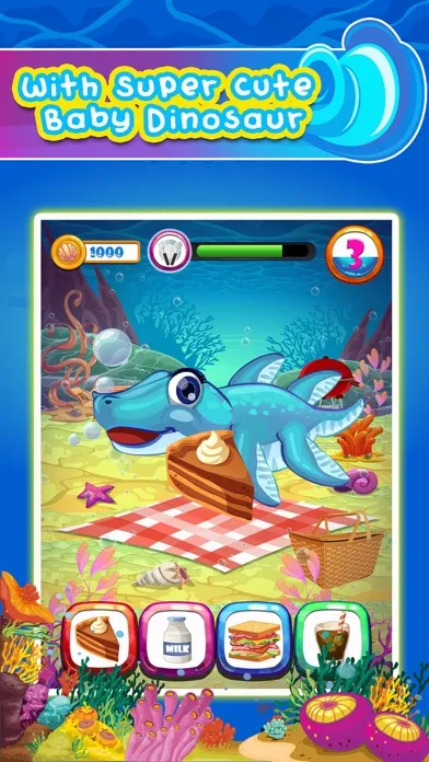 Captures d'écran de My Pet Fish - baby tom paradise talking cheating kids games!