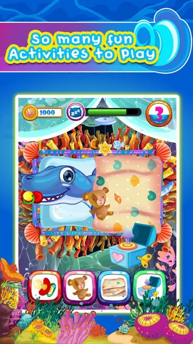 Captures d'écran de My Pet Fish - baby tom paradise talking cheating kids games!