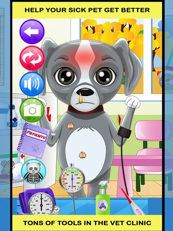 Tangkapan skrin Pet Vet Doctor Salon Games iPad 