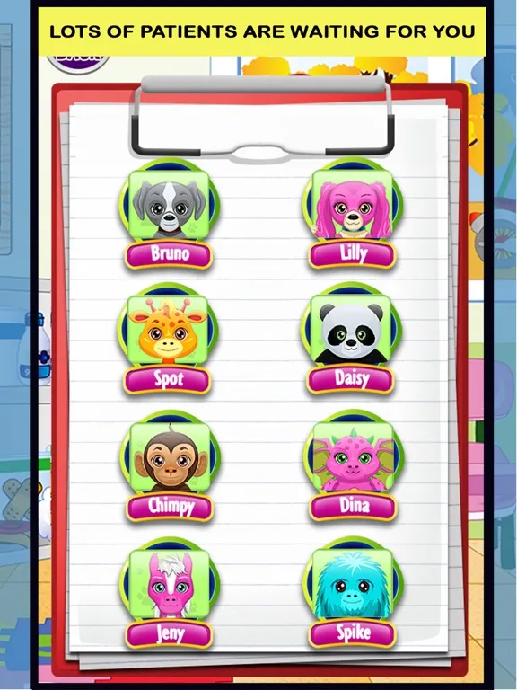 Tangkapan skrin Pet Vet Doctor Salon Games iPad 