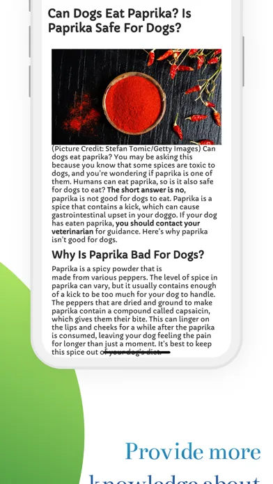 Dog Lovers - Dogs Nutritions স্ক্রিনশট