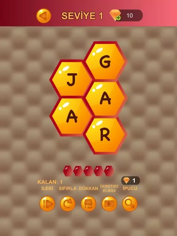 Petek Kelime Avcısı iPad  Screenshots