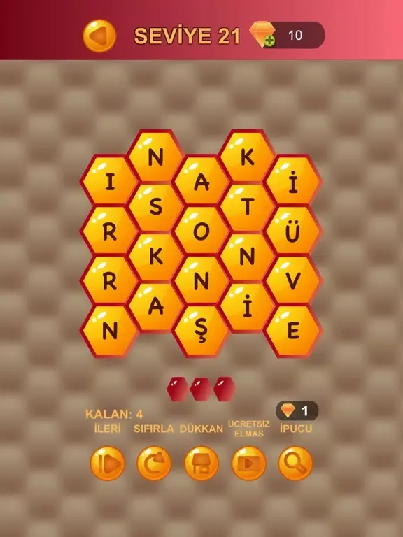 Petek Kelime Avcısı iPad  Screenshots