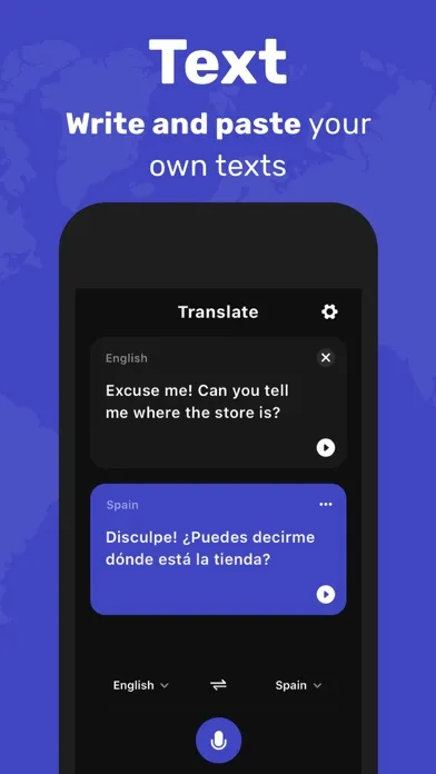 Tangkapan layar Speak & Translate Dictionary