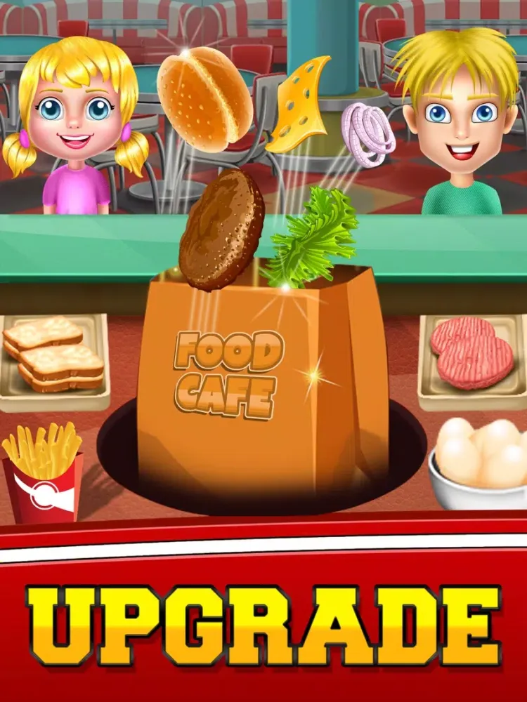Food Cafe Kitchen Chef : Cooking Maker kids Games iPad 应用截图