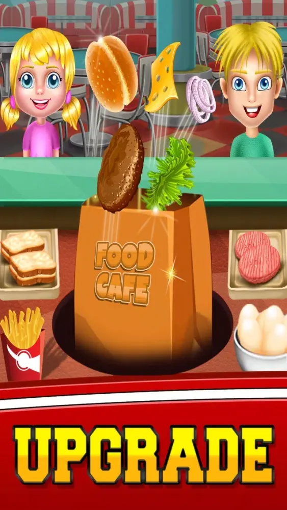 Food Cafe Kitchen Chef : Cooking Maker kids Games应用截图