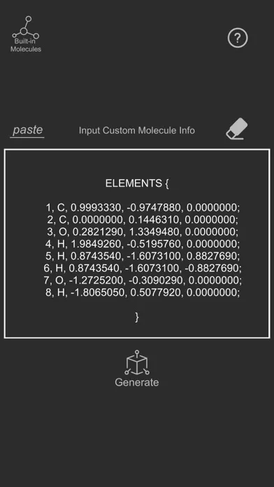 Molecular Model Simulator 스크린샷