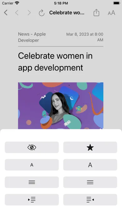 CloudNews - Feed Reader स्क्रीनशॉट
