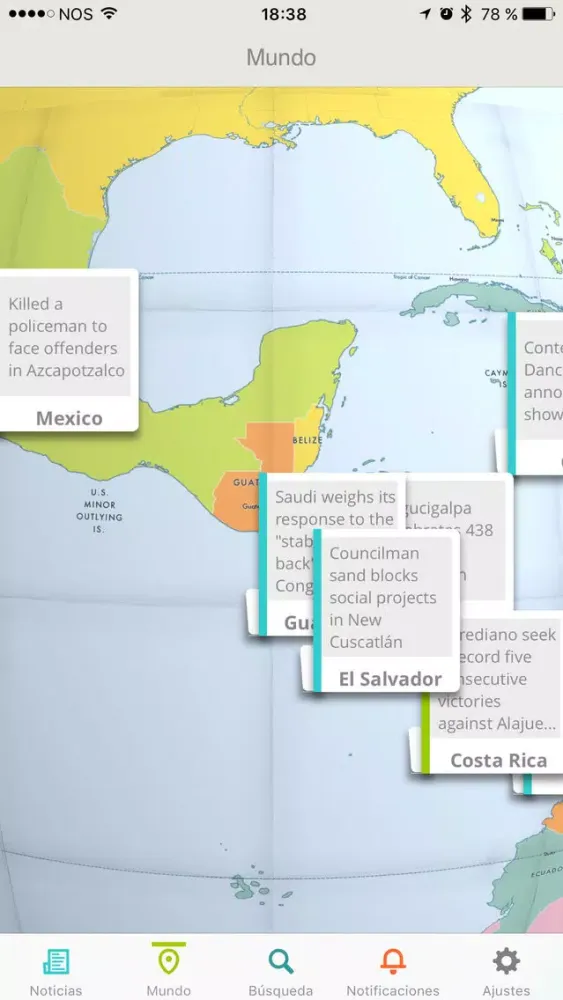 Capturas de pantalla de Mexican News - Mexico RSS Newspapers & Magazines
