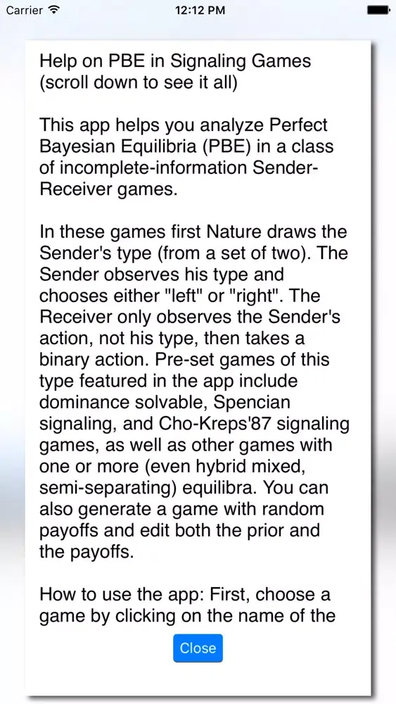 Zrzuty ekranu Game Signaling