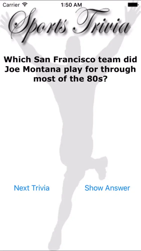Screenshot di Sports Trivia Collection