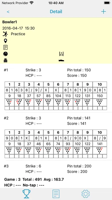 Captures d'écran de My Bowling