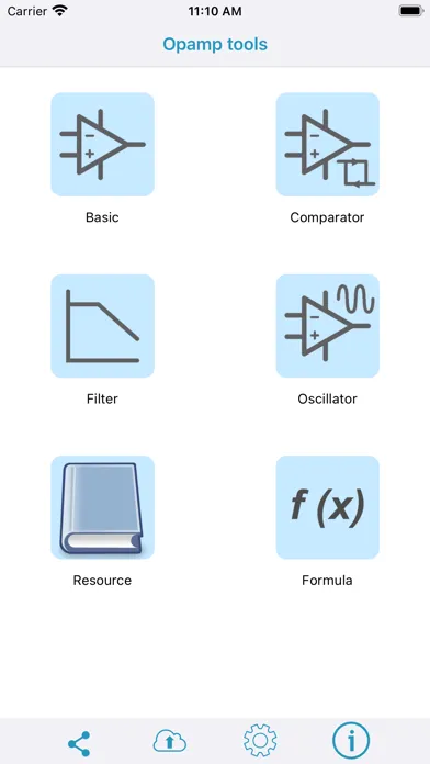 Opamp tools स्क्रीनशॉट