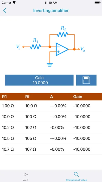 Opamp tools स्क्रीनशॉट