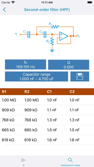 Opamp tools स्क्रीनशॉट