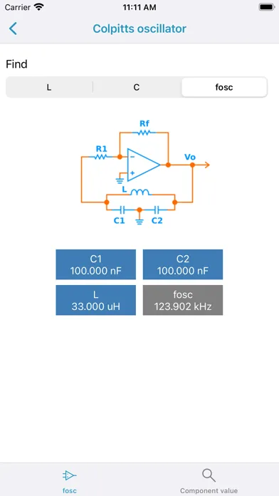 Opamp tools स्क्रीनशॉट