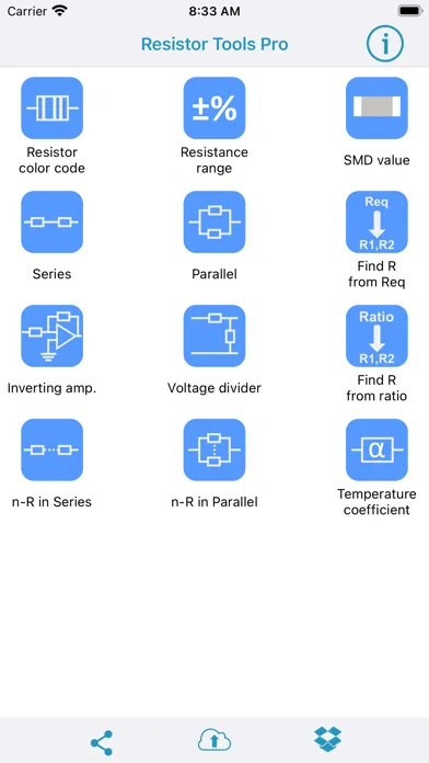 Resistor Tools Pro سکرین شاٹس