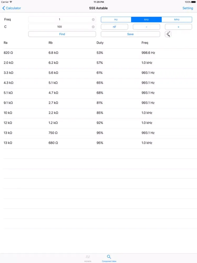 Скриншоты EE Calculator Pro iPad 