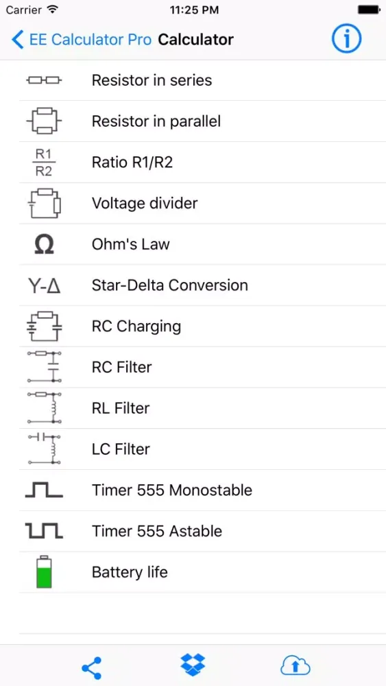 Скриншоты EE Calculator Pro