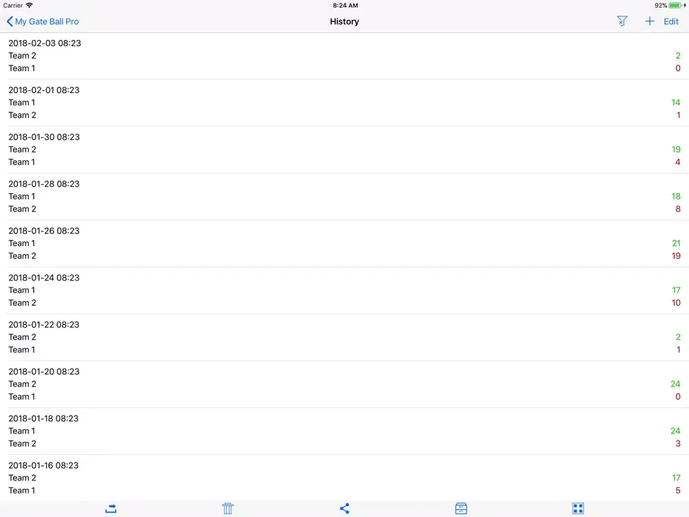 Capturas de tela do My Gate Ball Pro iPad 