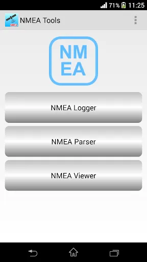 Zrzuty ekranu NMEA Tools