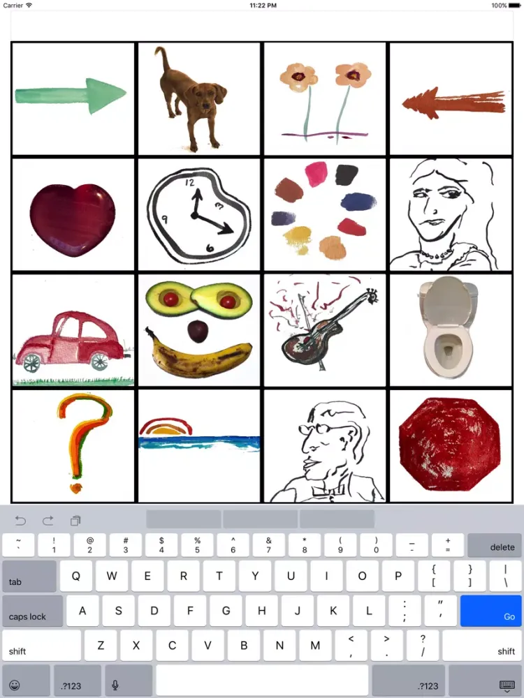 صور JabberTalk Word Board iPad 